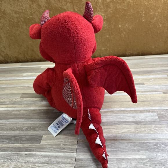 Build A Bear Great Wolf Lodge Magiquest Ellie Red Dragon Plush Stuff - JL383 - Picture 2 of 8